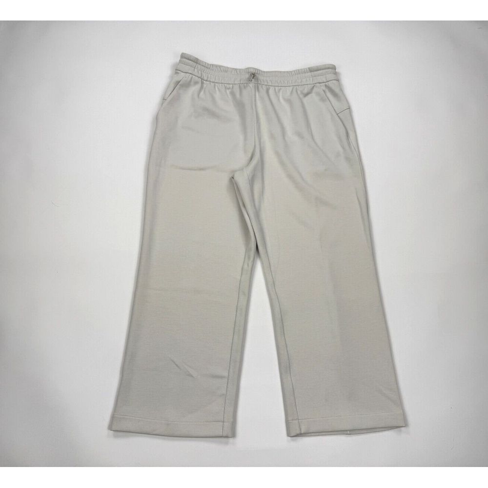 Lululemon Softstreme High-Rise Straight Leg Crop Pant Women 10 EUC Elastic Waist
